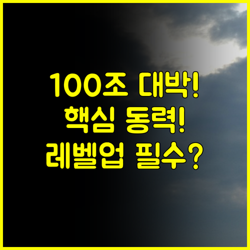 100조 시장 진입 한미약품 주가 레벨업 시그널 핵심 동력 분석